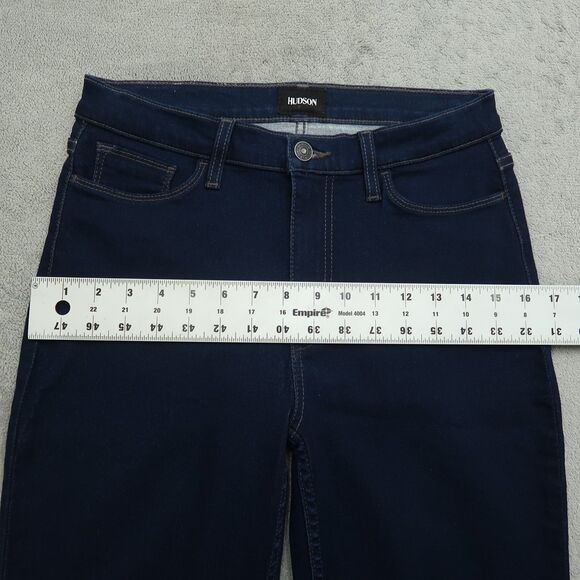 Hudson Jeans Womens Size 27 Blue High-Rise Blair Super Skinny Ankle 27.5" Inseam - Picture 7 of 16